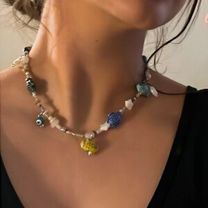 HANDMADE charm necklace✨